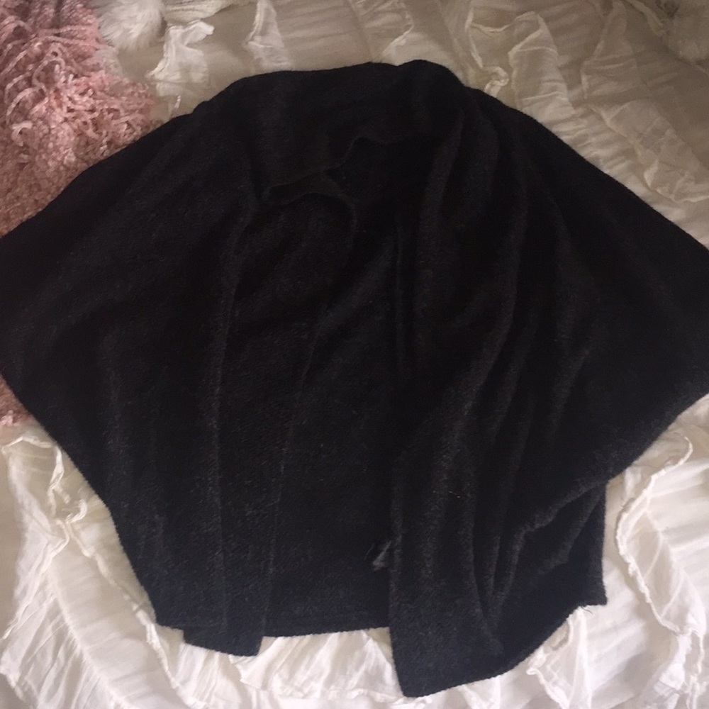 short sleeve slouchy cardigan